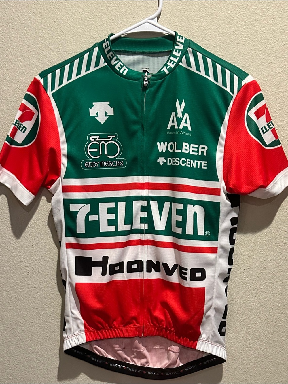 NWT Descente David Phinney 7-11 Cycling Jersey, Unisex Size Small